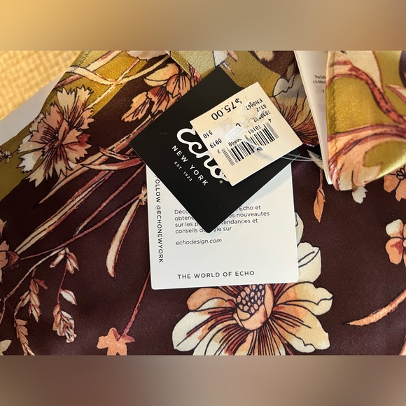 Echo silk scarf nwt - Picture 7 of 7